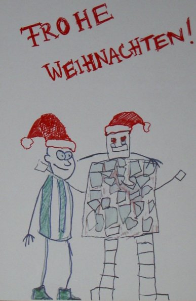 Weihnachtsgr&uuml;&szlig;e von Edgar und Zonck.